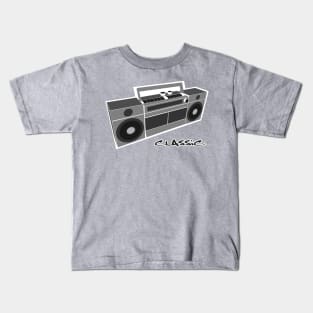 Classic Boom Box Kids T-Shirt